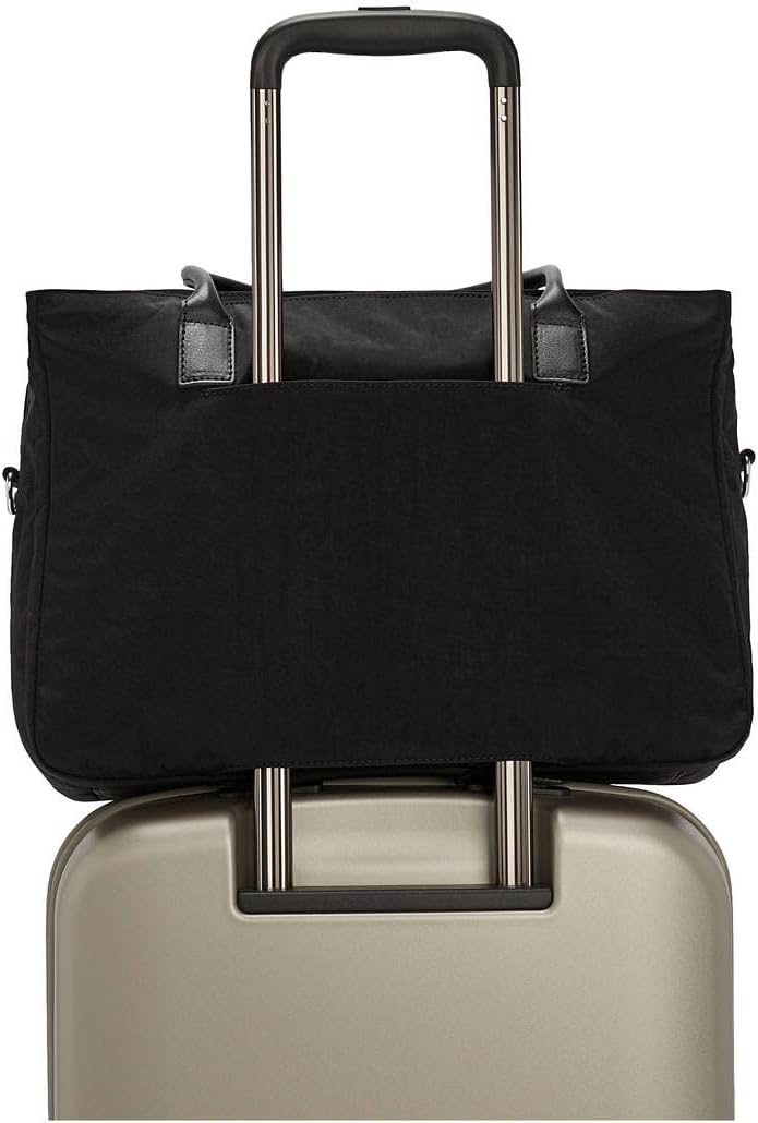 Kipling Women's Superworker Laptop Tote Bag, Lightweight Commuter Tote, Nylon Tote Bag