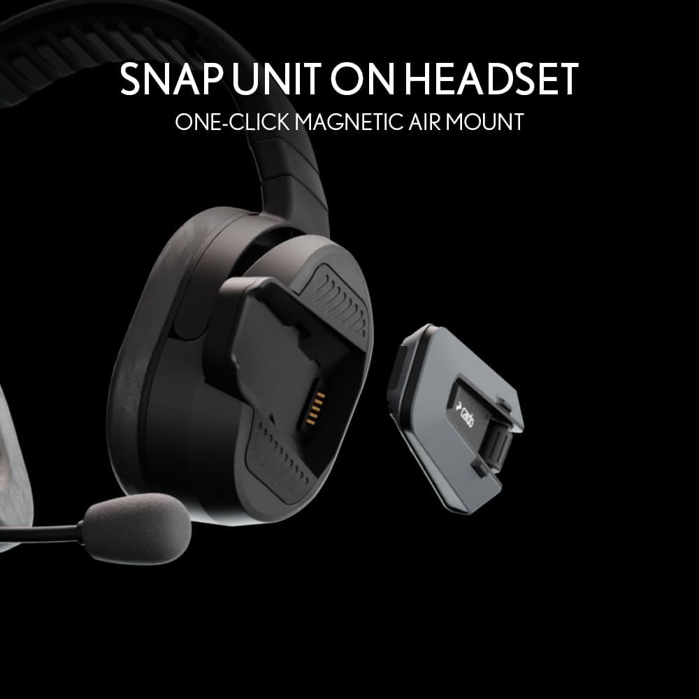 Cardo Packtalk Edgephone for ORV - Crafted for the Rough terrains and Cellular-Free connectivity for Non-Helmet Applications - Single Pack