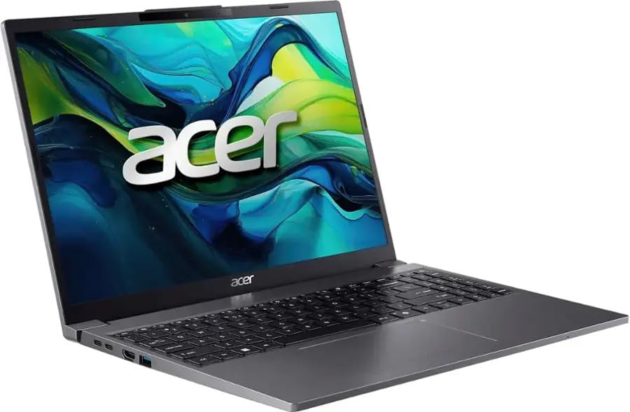 acer 2025 Laptop | Aspire Go 15 | 15.3' 1920 x 1200 IPS | Intel-10 Core i5-1334U | 32GB LPDDR5 | 1TB SSD | Windows 11 Home | Wi-Fi 6 - Bluetooth 5.1-1080p FHD Camera - Steel Gray