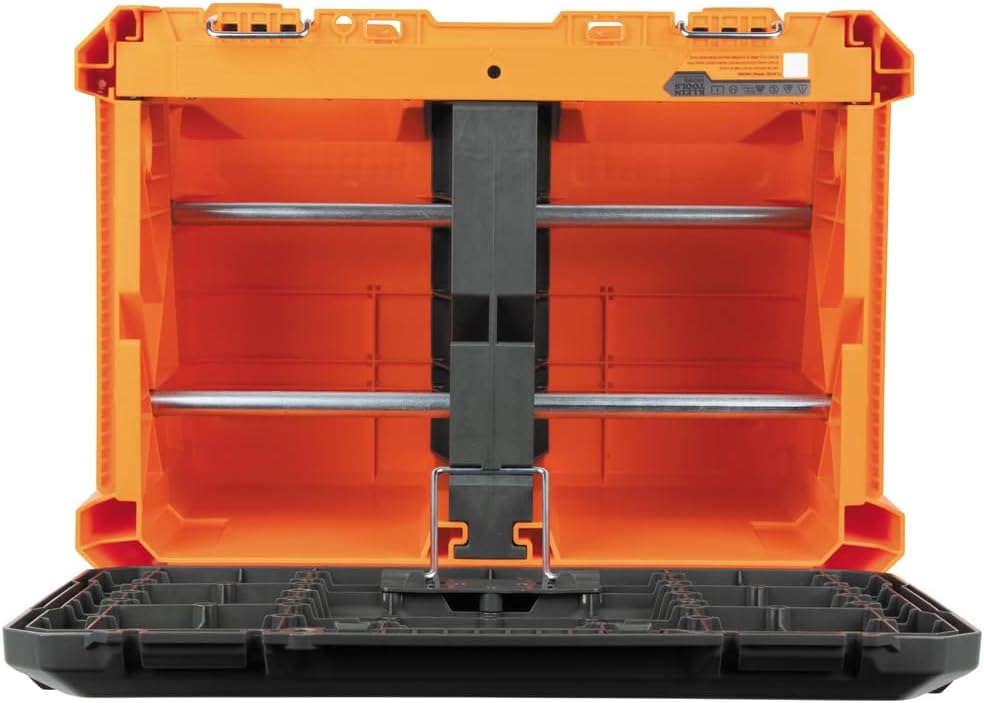 Klein Tools 54825MB MODbox Wire Spool Dispenser, Conduit and Wire Puller, Holds (4) 500-Foot Spools, 120-Pound Capacity, Compatible with MODbox Components