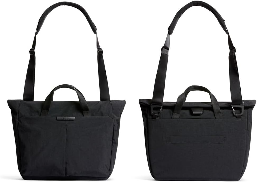 Bellroy Tokyo Messenger Bag (14' laptop bag, professional commuter briefcase) - Raven
