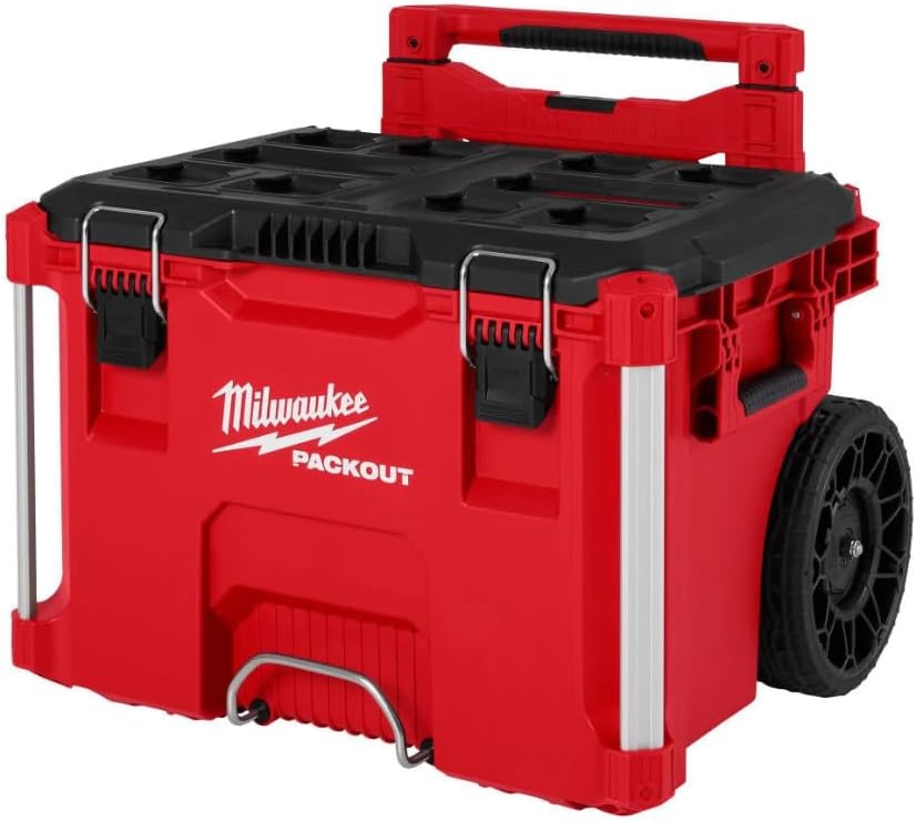 Milwaukee PACKOUT Rolling Tool Box with Low Profile Handle