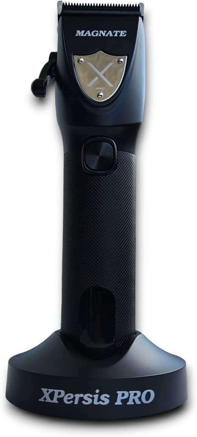 PRO Magnate DLC Fade Blade Hair Clippers for Mens,Barbers Professional Cordless Hair Clippers + Cordless Hair Trimmers Brushless and DLC Blade +Electric Razor Foil Shaver with Sharp Blades
