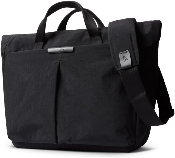 Bellroy Tokyo Messenger Bag (14' laptop bag, professional commuter briefcase) - Raven