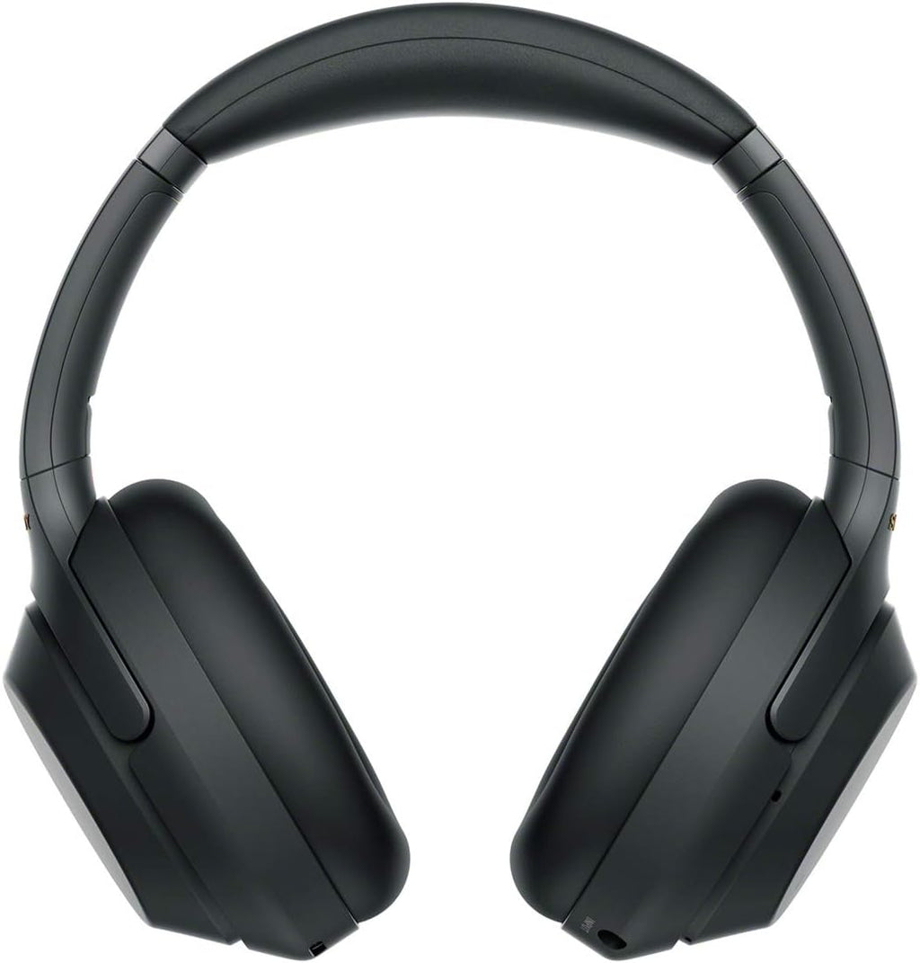Sony WH1000XM3 Noise Cancelling Headphones, Wireless Bluetooth Over the Ear Headset – Black (2018 Version)