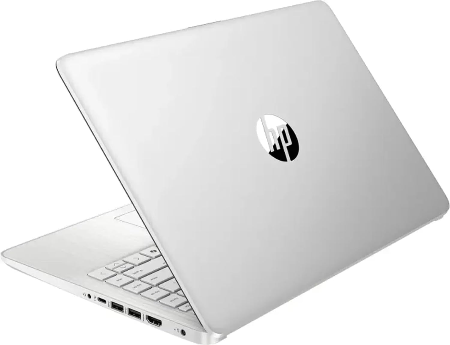 HP 2025 14' Laptop Computer - HD Thin and Light Laptop • Intel 4-Core N150 • Win 11 Pro • 1-Year Microsoft Office 365 & External DVD Drive • 16GB RAM • 128GB UFS + 256GB Micro SD • Bluetooth • Wi-Fi