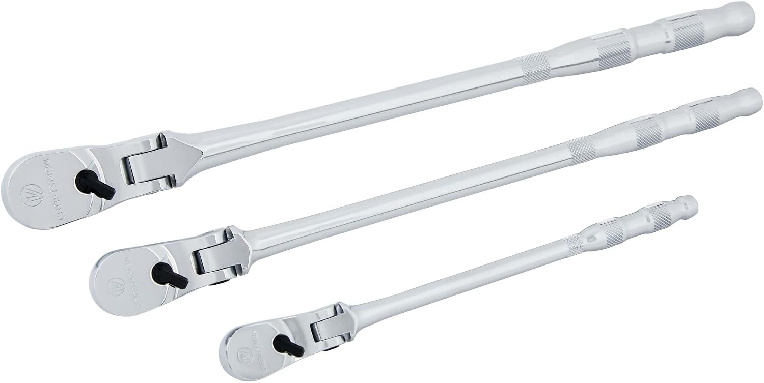 CRAFTSMAN V-SERIES Ratchet Set, Flexible Head, 3 Piece (CMMT86505V)