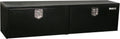Buyers Products 1704320 Black Steel Underbody Truck Tool Box – 24 x 24 x 72 Inch - Truck Bed & Underbelly RV Storage Box, Locking T-Latch, Weather-Resistant, Heavy-Duty Flatbed Job Box, Made in USA