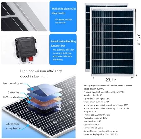 3000W Wind Turbine Generator Kit with 200W Solar Panel & MPPT Controller for 12V 24V 48V Systems - Ideal for Home Power Supply, Street Lighting & Off-Grid Projects