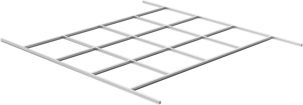 Stainless Steel Durable and Weather-Resistant Frame Floor for 10x12 FT Large Storage Sheds, for Outdoor Metal Shed