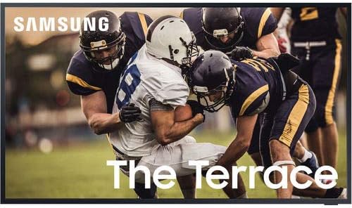 SAMSUNG QN65LST7TAF 65-Inch Class The Terrace 4K Ultra HD HDR QLED Smart TV - 3840 x 2160-240 MR - 16:9 - HDMI - Wi-Fi - Bluetooth - Alexa - Google Assistant - Titan Black (Renewed)