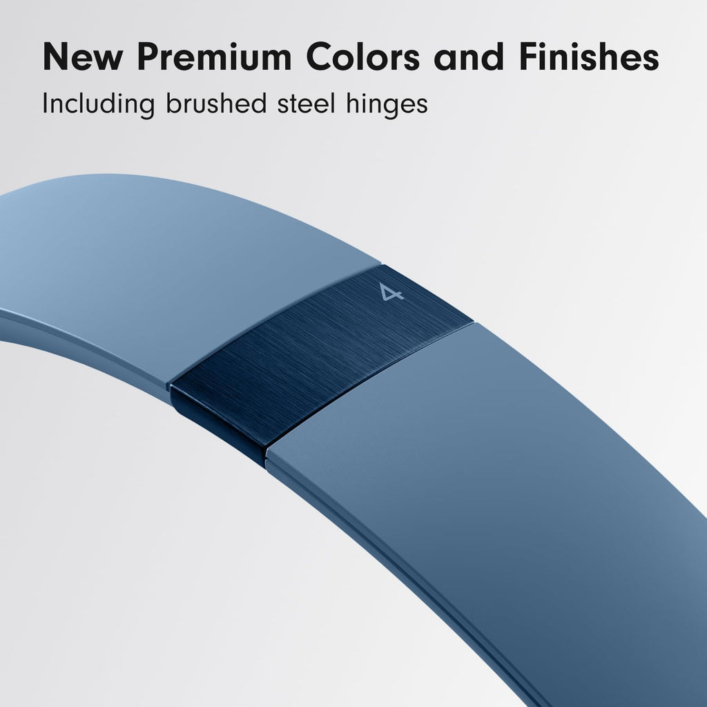 Beats Solo 4 - Wireless Bluetooth On-Ear Headphones, Slate Blue (Renewed Premium)