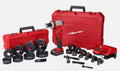 For Milwaukee 2677-23 M18 18V 4-Inch 6-Ton Forcelogic Knockout Tool Kit，Specialty Electrician Tools，with Toolbox 2PC.
