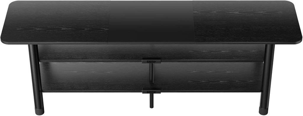 Samsung QN65S90FAFXZA 65 Inch 4K OLED Smart TV with an ErgoAV ERTFL1-01B 60' FlexFold Frame TV Stand (2025)