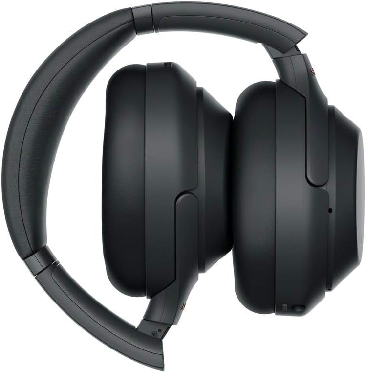 Sony WH1000XM3 Noise Cancelling Headphones, Wireless Bluetooth Over the Ear Headset – Black (2018 Version)