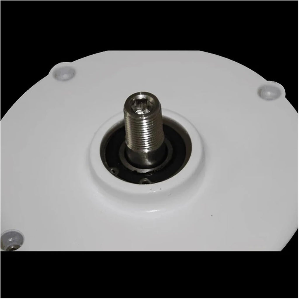 Low Speed Wind Turbine Generator 3000W 4000W 5000W 6000W 12V 24V 48V 3 Phase Magnet Generator AC Alt Penartors for Wind Turbine DIY Industrial Energy(Double Shaft,12V_4000W)