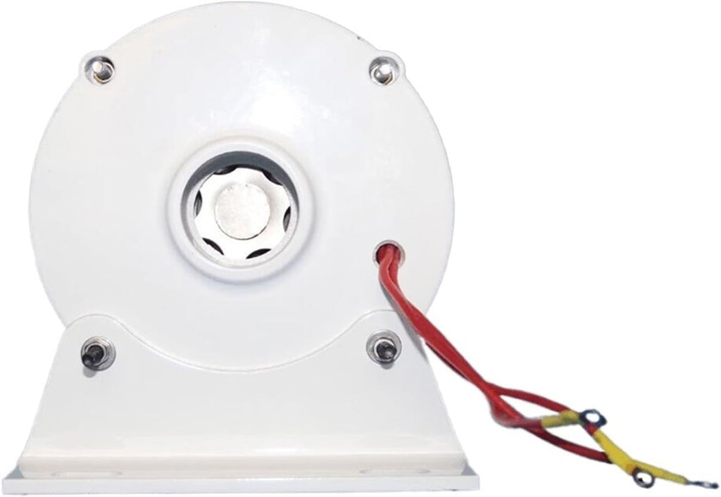 Low Speed Wind Turbine Generator 3000W 4000W 5000W 6000W 12V 24V 48V 3 Phase Magnet Generator AC Alt Penartors for Wind Turbine DIY Low Starting Speed for Home(Double Shaft,24V_4000W)