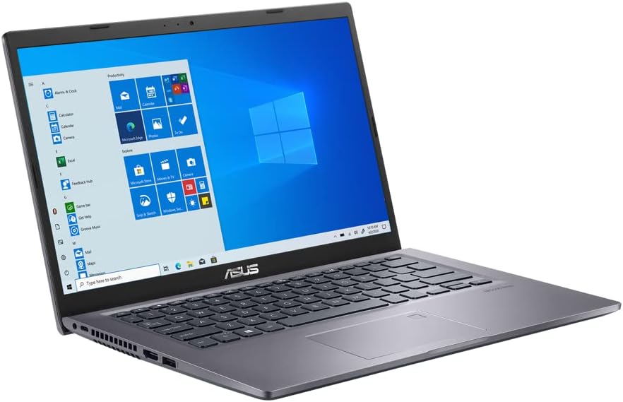 ASUS VivoBook 14' FHD LED Display Thin and Light Laptop 2022, Intel 4-Core i5-1135G7 Up to 4.2 GHz, 16GB RAM, 1TB SSD, HDMI, Fingerprint Reader, Backlit Keyboard, Grey, Win10, w/ 3in1 Accessories