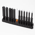 ToolBox Widget Socket Organizer ¼ Inch Pro Series – Modular Magnetic Socket Holder with Missing Tool Indicator – Size Stems NOT Included - 6 Pack, 72 Organizers