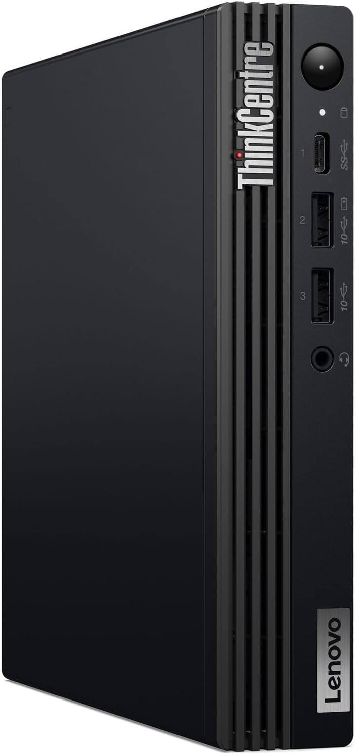 Lenovo ThinkCentre M75q Gen 5 Tiny Business Desktop (AMD Ryzen 5 8500GE (> Intel i7-12700T), 16GB DDR5, 512GB SSD, Radeon 740M Graphics) MFF, Mini PC, DisplayPort, HDMI, Ethernet, Wi-Fi 6E, Win 11 Pro