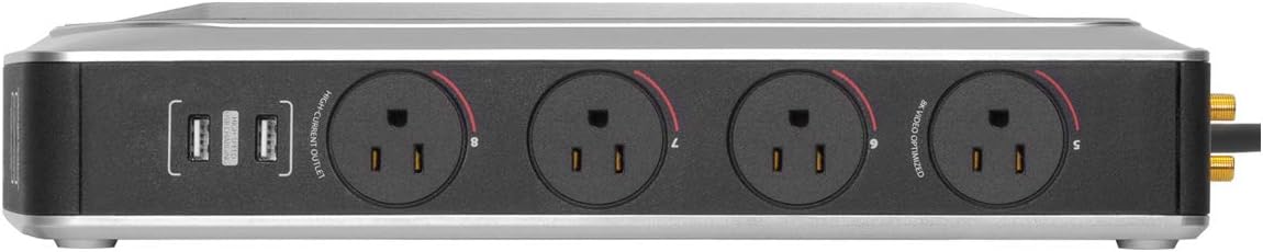 Sony K65XR80 65 Inch IMAX Enhanced Bravia OLED 4K HDR Google TV with an AudioQuest PowerQuest3 Power Filter/Surge Protector 8 Outlet (2024)