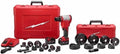 2676-23 Power Tool Combo Kits for Milwaukee M18 1/2-4' Cordless 10-Ton Knockout Tool Kit w/Carrying Case