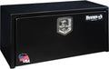 Buyers Products 1703326 Black Steel Underbody Truck Tool Box – 15 x 13 x 36 Inch - Truck Bed & Underbelly RV Storage Box, Locking T-Latch, Weather-Resistant, Heavy-Duty Flatbed Job Box, Made in USA