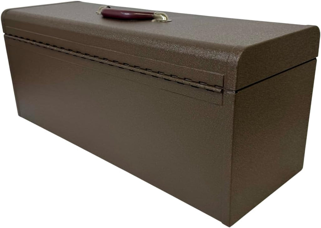 Homak 24-Inch Industrial Steel Toolbox, Brown Wrinkle Powder Coat, BW00200240