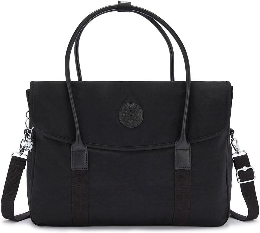 Kipling Women's Superworker Laptop Tote Bag, Lightweight Commuter Tote, Nylon Tote Bag