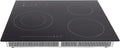 3 Burner Electric Cooktop 110V, 9 Heating Level, 23 Inch Portable Stove Cooktop with LED Display, Child Safety Lock and Timer Ideal for Kitchens, Hotels, Restaurants, and More (No Plug)