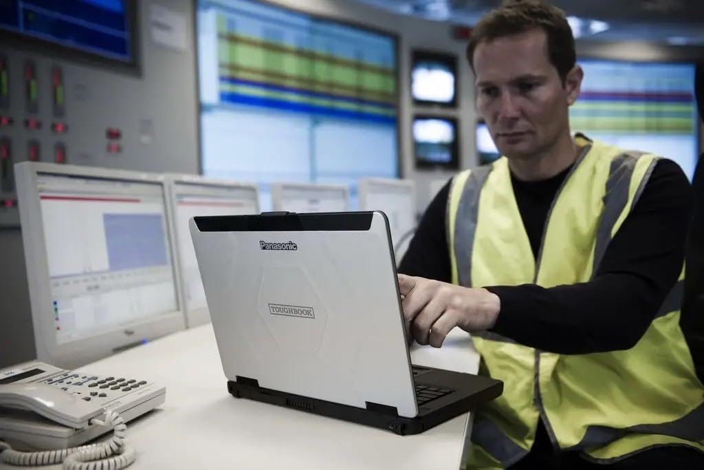 Panasonic Toughbook CF-54 MK2, Rugged Laptop, i5-6300U @3.00GHz, 14-inch FHD Touchscreen, 16GB, 512GB SSD, DVD, 4G LTE, Webcam, Windows 11 Pro (Renewed)