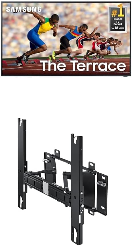 SAMSUNG 65-Inch Class Neo QLED 4K The Terrace Full Sun, Neo Quantum HDR+, Dolby Atmos, Weatherproof, Outdoor TV, (QN65LST9DAFXZA, 2024) 65' & 75' The Terrace Wall Mount