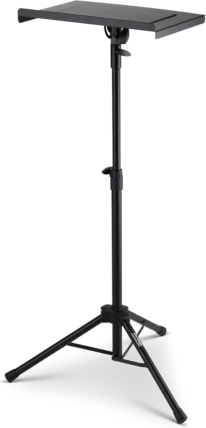 On-Stage Deluxe Laptop Stand Bundle with Accessory Tray (LPT7000 + MST1000)