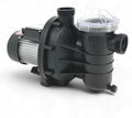 FibroPool 1HP Above Ground Pool Pump – 4500 GPH High Efficiency Motor, Clear Lid Strainer, 120V Pool Pump with Hose Adapters for Easy Installation, Heavy Duty ABG100