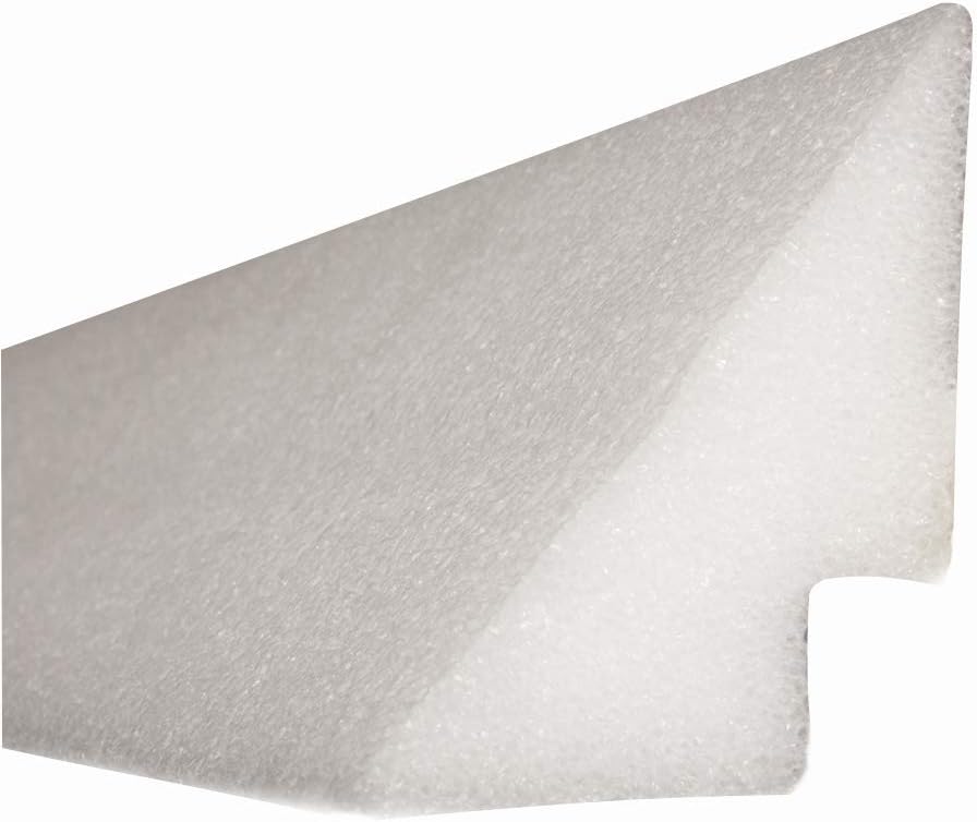 Aqua Select Cove Molding for 18 ft x 33 ft Oval Above Ground Pools | Includes: (22) 46' Inch Sections | Easy Peel & Stick Installation | Durable Foam Construction Adds Pool Liner Protection