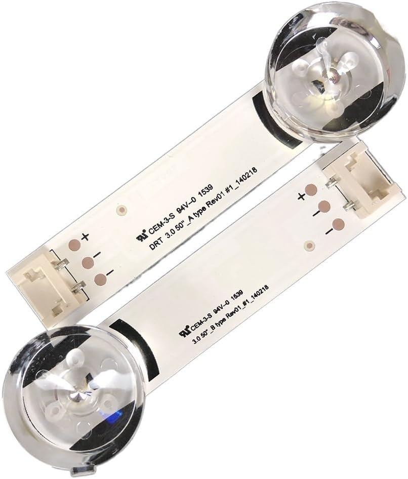 5kit LED Backlight Strip Compatible with 50' TV 50LB561V 50LB563U 50LB563V 50LB565U 50LB565V 50LB5500 50LB550B 50LB550U