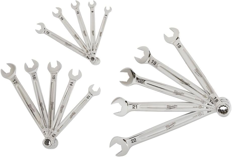 MLW48-22-9515 Combination Wrench Set, Metric
