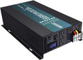 WZRELB 3500W Pure Sine Wave Solar Power Inverter Generator 24V DC to 120V AC Converter Car Inverter