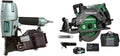 Bundle of Metabo HPT Coil Siding Nailer, (NV65AH2) + Metabo HPT 36V MultiVolt™ Cordless Rear Handle Circular Saw Kit | C3607DWA