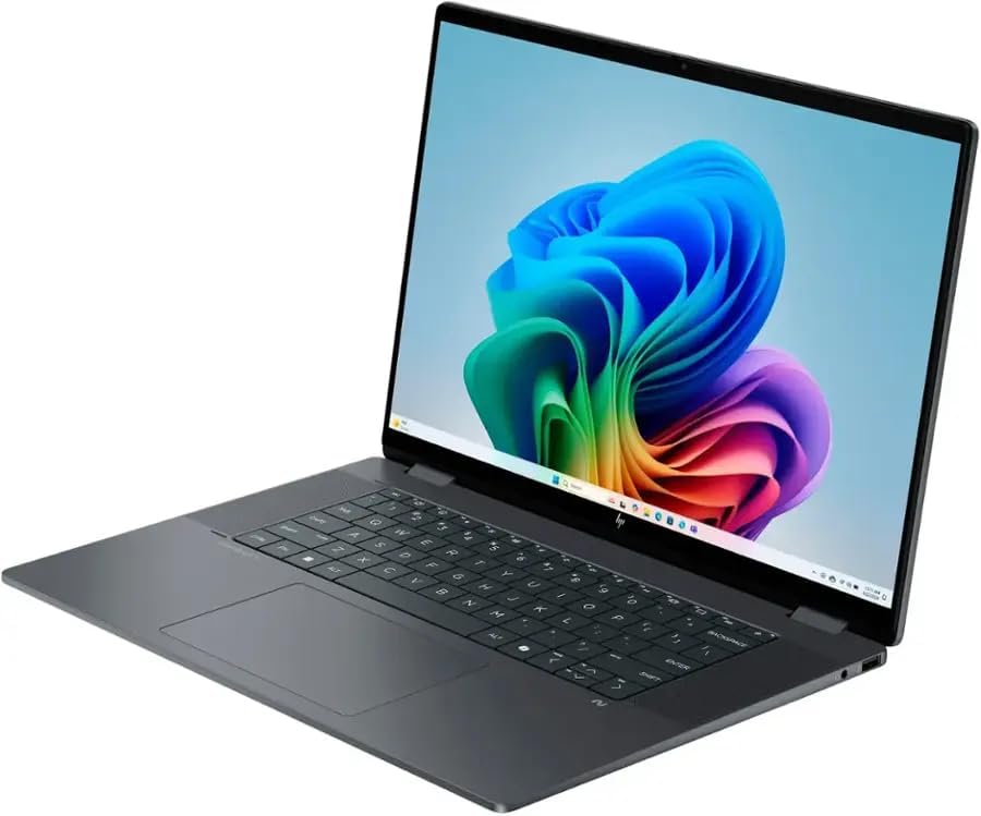 HP OmniBook X Flip 2-in-1 Laptop 2025, 16' WUXGA IPS Touchscreen ~ Ultra 7 256V 8-Core ~ Arc Graphics 140V ~ 16GB LPDDR5~4TB SSD ~ Backlit KB ~ Thunderbolt 4 ~ Wi-Fi 6E ~ Win11 Home WWC 32GB USB