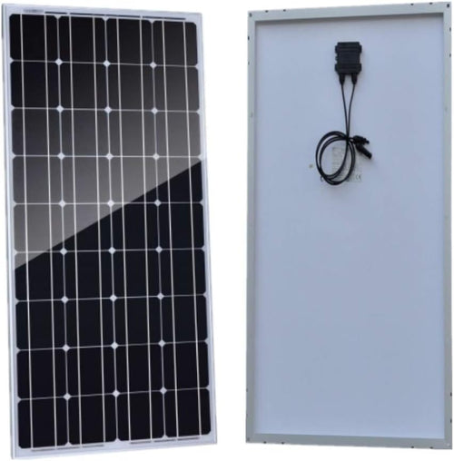 1.4Kw Wind Solar Power: 10pcs 100W Mono Solar Panels & 400W Wind Turbine Generator & 3000W Off Grid Inverter & Cable Connector& Accessories Home Boat RV