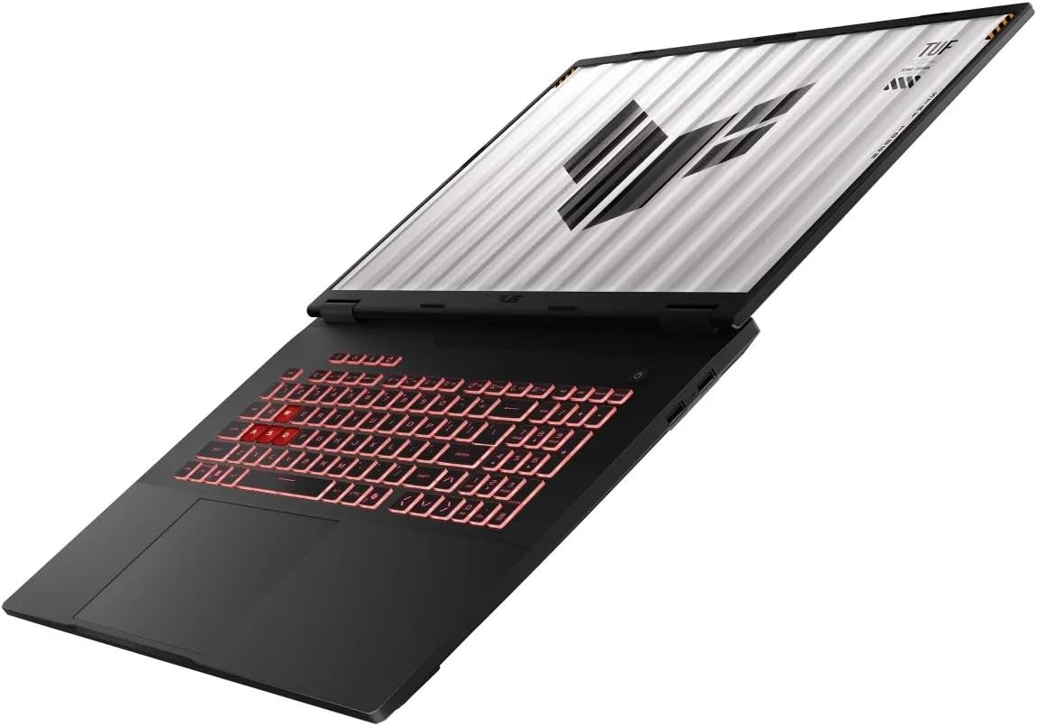 ASUS 2025 Gaming Laptop | TUF Gaming A18 | AMD 8-Core Ryzen 7 260 | NVIDIA GeForce RTX 5060 | 32GB DDR5 | 1TB SSD | 18' 1920x1200 144Hz | Win11 Home - Wi-Fi 6E - BT 5.3 - RGB Backlit KB - Jaeger Gray