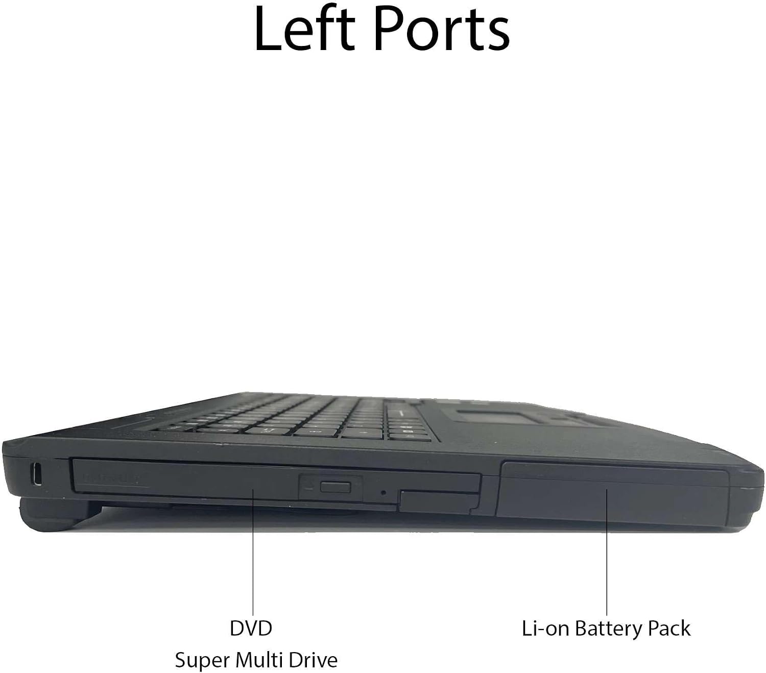 Panasonic Toughbook CF-54 MK2, Rugged Laptop, i5-6300U @3.00GHz, 14-inch HD Non-Touch, 16GB, 512GB SSD, DVD, 4G LTE, Webcam, Windows 11 Pro (Renewed)