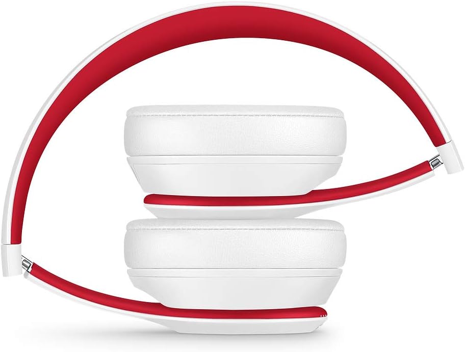 Beats Solo3 Wireless On-Ear Headphones - Apple W1 Headphone Chip, Class 1 Bluetooth, 40 Hours of Listening Time, Built-in Microphone - Club White (Latest Model)