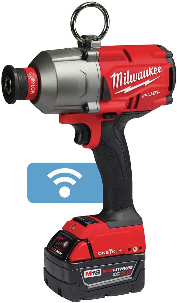 Milwaukee 2865-22 M18 FUEL 7/16 in. Hex Utility High-Torque Impact Wrench with ONE-KEY Kit