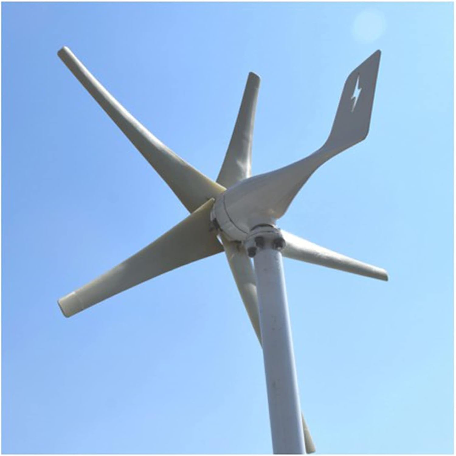 Wind Generator, 3000W 5 Blades Free Energy Windmill 12V 24V 48V Wind Power Small Wind Turbine Generator MPPT Controller for Home Use,for Home, Farm, RVs, Boats(Wind Turbine,12_5 Blades)