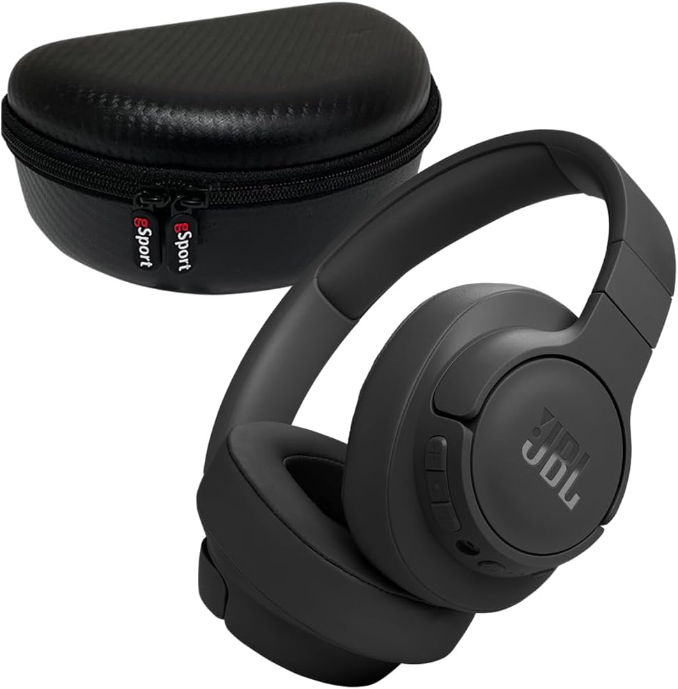 JBL - Tune 770NC Wireless Over Ear Noise Cancelling Headphone with GSPORT Carbon Fiber