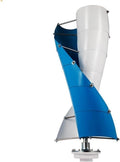 Wind Turbine Generator, 3000W Wind Tubine Generator Vertical Turbine Alternative Free Energy Windmill 24V 48V MPPT Controller Wind System for Marine, RV, Home(Wind turbine only,24V)