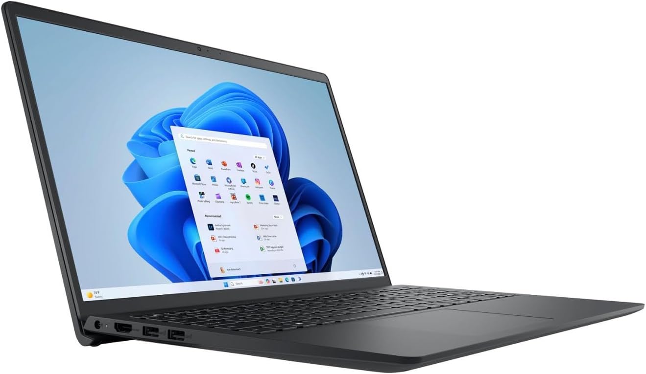 Dell Inspiron 15 Laptop for Students and Business, 15.6 FHD Touchscreen Display, 12th Gen Intel Core i5-1235U, 32GB RAM, 1TB PCIe SSD, Keypad, Webcam, HDMI, SD Card Reader, PDG HDMI Cable, Win 11 Pro