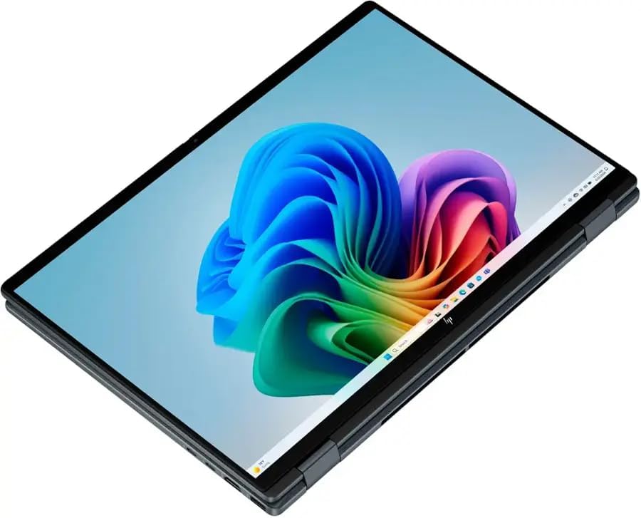HP OmniBook X Flip 2-in-1 Laptop 2025, 16' WUXGA IPS Touchscreen ~ Ultra 7 256V 8-Core ~ Arc Graphics 140V ~ 16GB LPDDR5~4TB SSD ~ Backlit KB ~ Thunderbolt 4 ~ Wi-Fi 6E ~ Win11 Home WWC 32GB USB